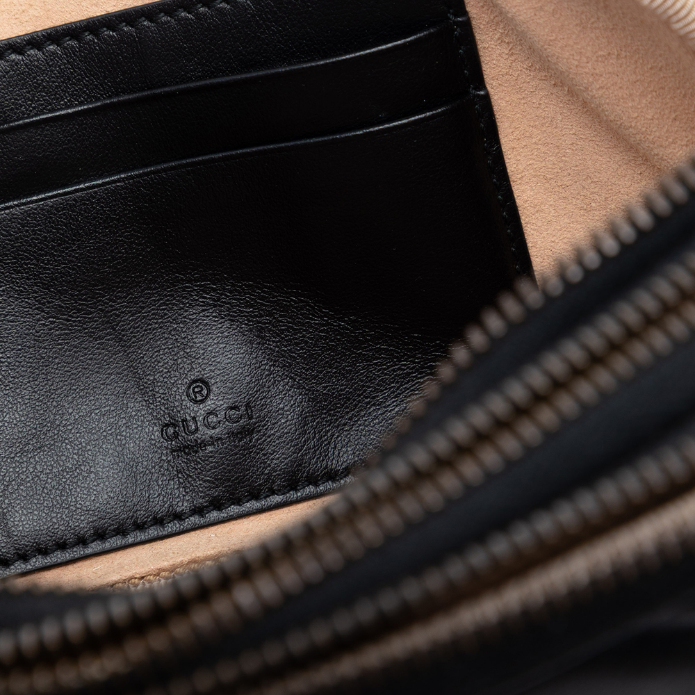 Pre-Loved Gucci Mini GG Marmont Matelasse Leather Triple Zip Crossbody - Picture 6 of 7